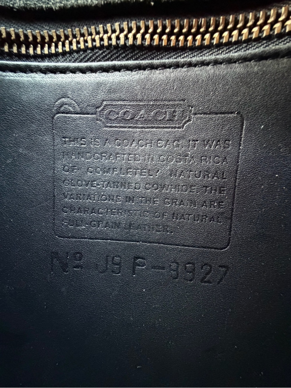 Vintage Coach Black Willis Bag - Picture 7 of 16
